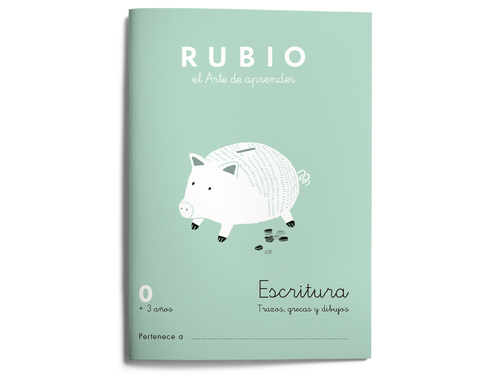 CUADERNO RUBIO CALIGRAFIA Nº 0